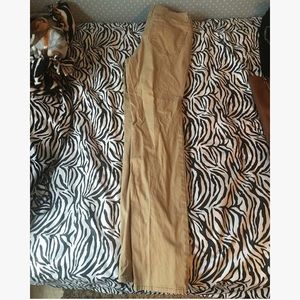 Tan dress pants